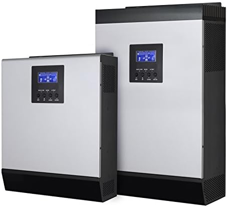 HYBRID SOLAR INVERTER AC 110V 1600W 24V INTEGRATED CHARGER CONTROLLER 60A MPPT