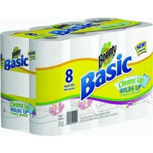 Bounty Basic Paper Towel 8 Rolls