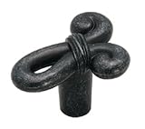 Amerock Cyprus Knot 3-Inch Pull, Dark Wrought Iron #BP19251-WID