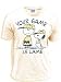 Junk Food Peanuts Your Game is Lame Sugar Cream Adult T-Shirt Tee