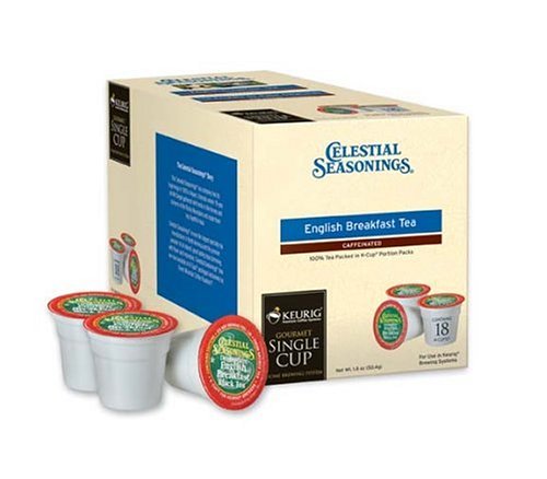 Keurig K-Cup Coffees & Teas Celestial Seasonings English Breakfast K-Cups 18-pc.