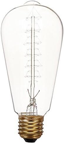 6 Pack - Wooot ST64 Vintage Edison Design Christmas Tree Style Bulb E26 Romantic LED Decorative Light Bulbs for Christmas Day (40 Watts)