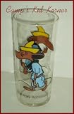 Vintage Looney Tunes 1973 Pepsi Collectors Series Glass SLOW POKE RODRIGUEZ (Speedy Gonzales Cousin)