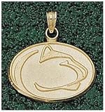 LogoArt Penn State Nittany Lions 10K Gold Team Logo Pendant