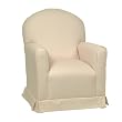 Lullaby Glider Rocker - Pink Stripe
