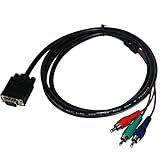Buy HDE VGA to RCA Component RGB Cable - 1.8M - M M