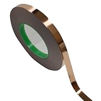 1/2 inch x 55 yds Copper Foil Tape - (12mm x 50m) EMI Shielding Conductive Adhesive Tape
