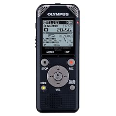 Olympus WS-813 Digitaler Rekorder 8GB inkl. Ni-MH Batterie, Stereo In-Ear Kopfh�rer und Silikonh�lle schwarz