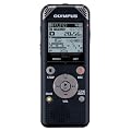 Olympus WS-813 Digitaler Rekorder 8GB inkl. Ni-MH Batterie, Stereo In-Ear Kopfh�rer und Silikonh�lle schwarz