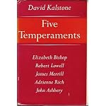 Five Temperaments: Elizabeth Bishop, Robert Lowell, James Merrill, Adrienne Rich, John Ashbery book cover