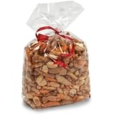 100 Bag Set - Gussett Style 4" x 2" x 9" Cello Bags - Clear 1.2 mil