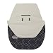 JJ Cole Lite Embroidered Infant Bundle Me - Graphite
