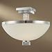 Minka Cashelmara 2 Lt Chrome/Shell Semi Flush 4247-77