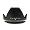 Mennon DC-sn 67 Improved Screw Mount 67mm Flower Lens Hood with Cap, Black