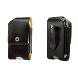 PREMIUM NOBLE LEATHER CASE POUCH for PALM TREO 600 / 650 / 680 / 700 / 700p / 700w / 700WX / 750 / 755p CENTO 690/ HTC 8125 8100, Wizard, MDA, K-JAM, Apache / HTC 8525 TYTN HERMES / HTC 8925 TILT / SAMSUNG SCH-i730, SCH-i760 / UTStarcom PPC-6700 / HTC XV-6700, MOGUL - RETAIL PACKAGING