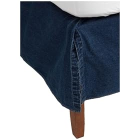 Tommy Hilfiger All American Denim Bedskirt $69.99 Shipped