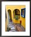 Hotel El Meson De Los Poetas, Guanajuato, Mexico Framed Art Poster Print by Julie Egg...