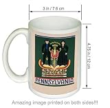 Pennsylvania Germans Costumes Handicrafts WPA COFFEE MUG