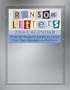 Ransom Letters 2004 Desk Calendar