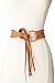 Frye Women's 45mm Pebble Leather Fringe Belt with Ring Buckle