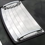 RealWheels Stainless Top Grille Overlay Cover Kit, for the 2006 Hummer H3
