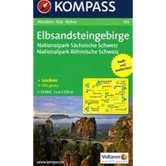 Elbsandsteingebirge 1 : 25 000: Wandern. Rad. Reiten. Nationalpark S�chsische Schweiz. Nationalpark B�hmische Schweiz
