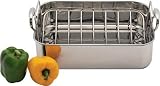 Precise Heat Surgical Stainless Steel Roasting Pan