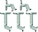 Surround Sound System Mounting Package for Micro Speakers - Gray