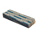 Flat-Packed Kraft Tubular Coin Wrappers, Nickel, $2.00 Capacity, Blue, 1000/Box MMF216020008
