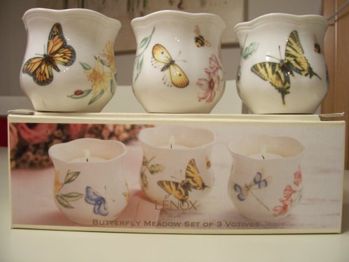 Lenox Butterfly Meadow Set 3 Votives