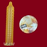 ONE FLAVOR WAVES BANANA SPLIT CONDOMS 12 PACK