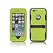 iPhone 6 Plus Waterproof Case, Caka Full-Body Underwater Waterproof Shockproof Dirtproof Durable Full Sealed Protection Case Cover With Kickstand For Apple Iphone 6 Plus 5.5 Inch Case (Green)
