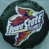 Iowa State University Cyclones black tire cover, Size A