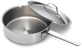 Paderno Pots for Eternity 2 Quart Saute Pan with cover