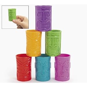 Click to buy Plastic Mini Tribal Luau Shot Glasses (1 dz)from Amazon!
