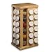 J.K. Adams CSL-48-SM 48-Jar Maple-Wood Spice Carousel