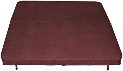 Core Covers CVR82x82BN Spa Cover, 82" x 82" x 4", Vinyl Bourbon
