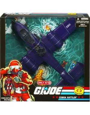 G.I. JOE Exclusive Deluxe Vehicle Cobra Rattler with Wild Weasel