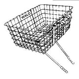 21x15x9, Front, #157B, Silver Basket