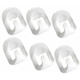 6pcs Large Self Adhesive Wall Hooks Hangers