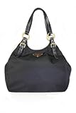 Prada Handbags Black Tessuto and Calf Leather BR4367