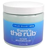 Bath & Body Works True Blue Spa There's the Rub Salt Glow Body Scrub 24 oz