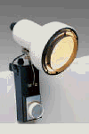 White Bed Lamp With Dimmer