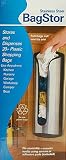 from bag store Stainless Steel Bagstor tidy storage place to recycle your shopping bags