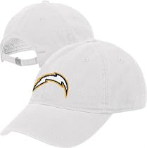 San Diego Chargers Women's -White- Adjustable Slouch Hat