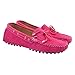 Molecole Women's Slip On Driving Suede Leather Loafers