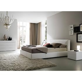Rossetto - Touch White King Bedroom Set - T411603375A01-King-Set by Rossetto