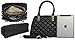 Diophy PU Leather Large Quilted Tote Womens Purse Handbag Accented with Removable Strap XX-2373 XX-2374 XX-2377