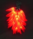 Review Hofert  / Set of 35 Red Chili Pepper Cluster Christmas Lights