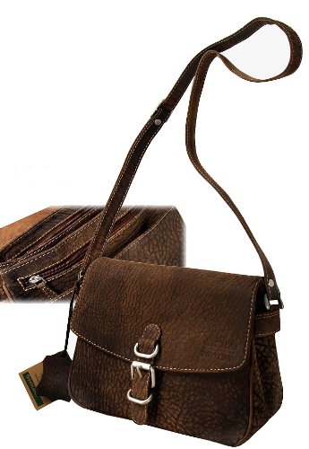 Umh&auml;ngetasche Aktentasche Damentasche 1103-SA B&uuml;ffelleder Hand Made